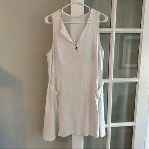 Athleta Athletic Dress in White, Size XL